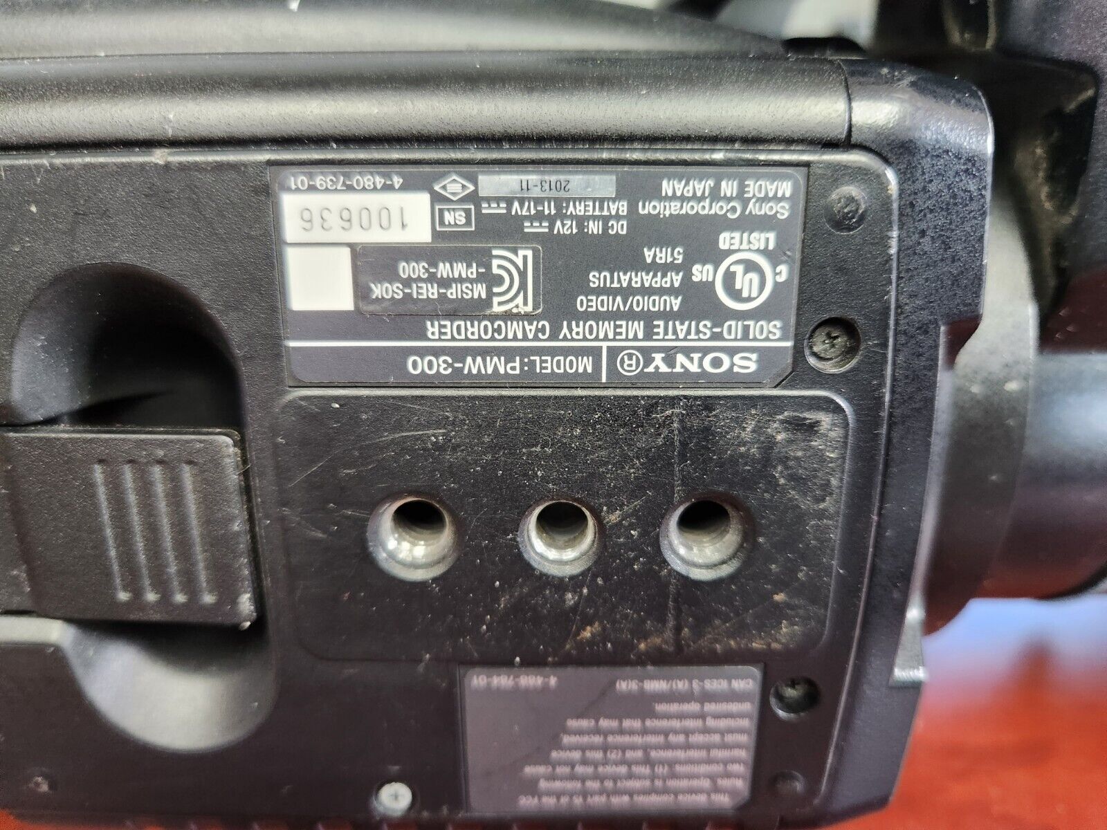 Sony PMW-300 XDCAM Full HD Professional Video Camcorder PMW-300K1 MPEG HD422 - Image 4