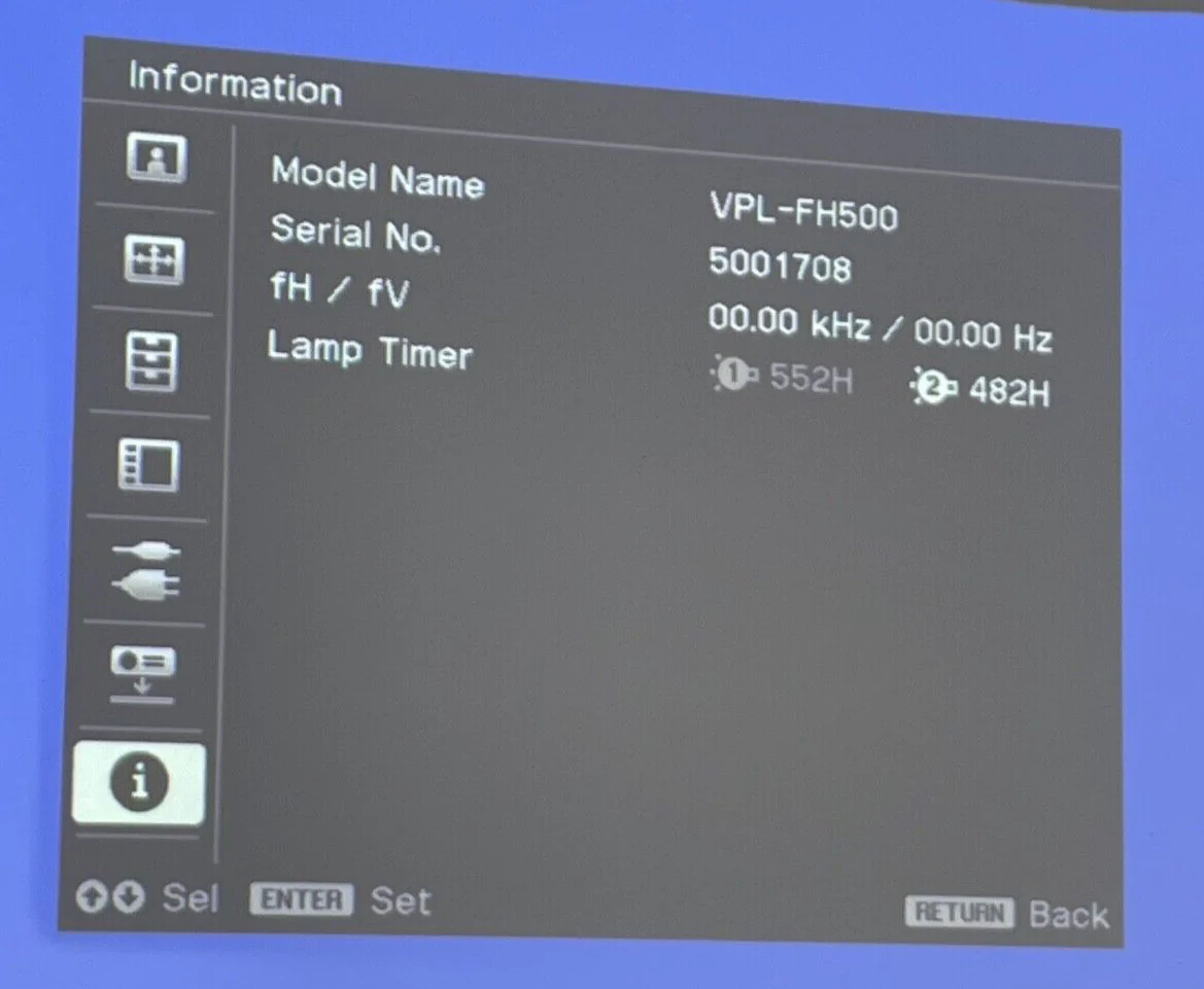 Sony VPL-FH500 WUXGA 7000-Lumen Twin Lamp Projector & VPLL-Z4025 Long-Throw Lens - Image 5