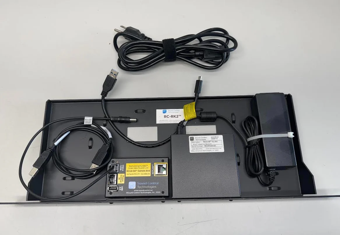 Sound Cloud Technologies RCU2S Kit RCU2S-HE & RCU2S-CE Camera & RCU-RK2 Rack Kit