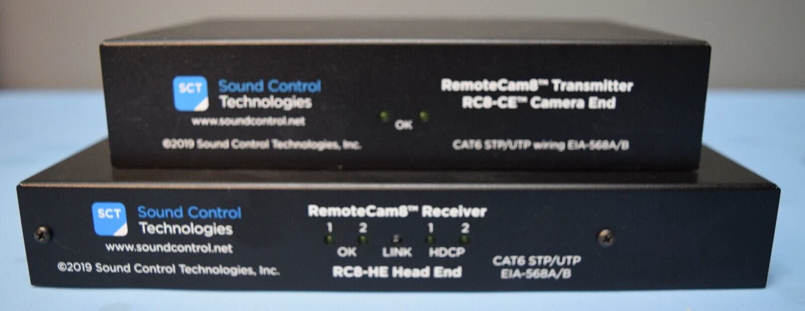 Sound Control Technologies RC8-CE RemoteCam8 Transmitter & RC8-HE Head End - Image 2