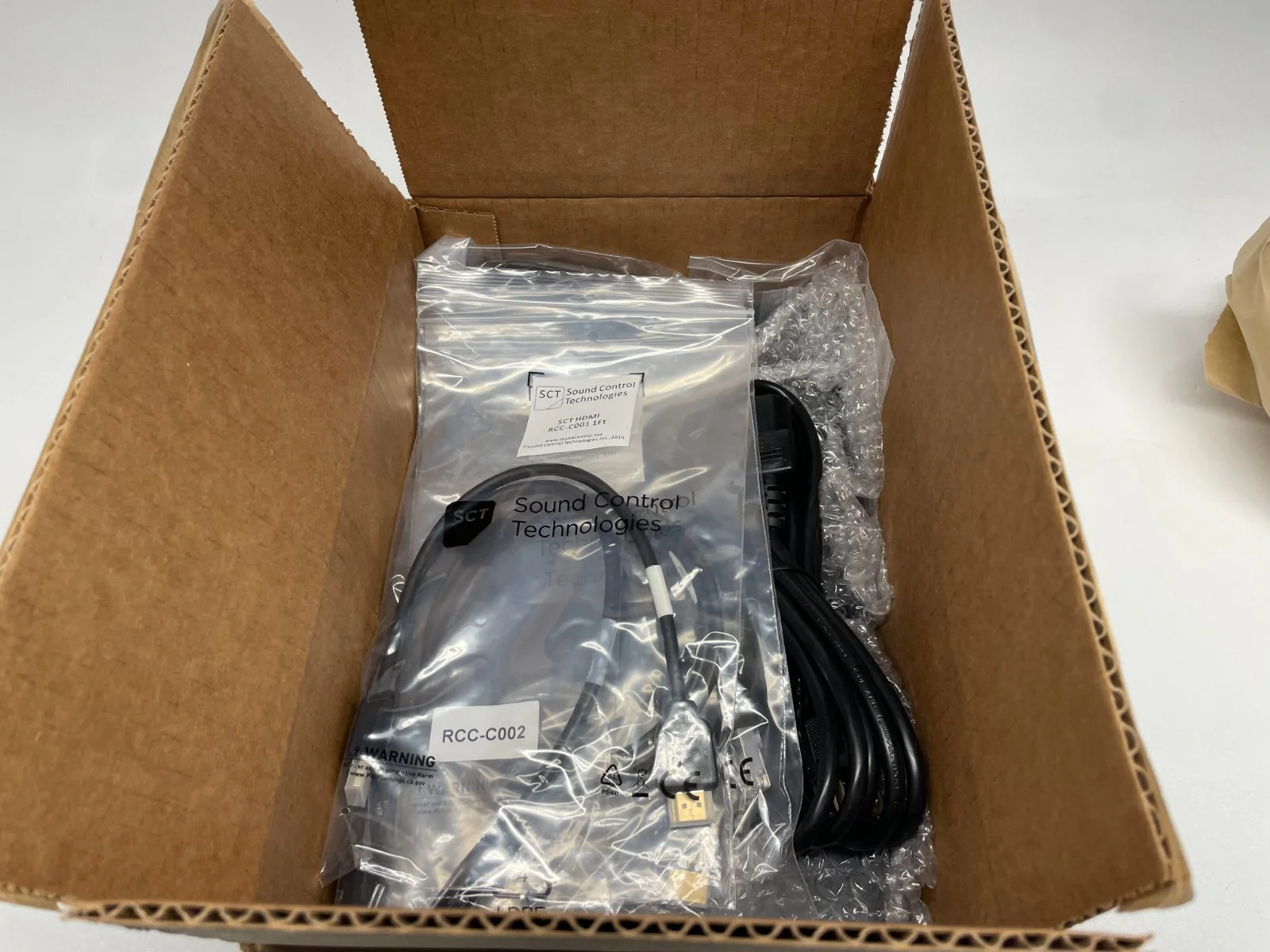 Sound Control Technologies RTK-MINI HDMI/Ethernet/USB BYOM Table Extension Kit - Image 3