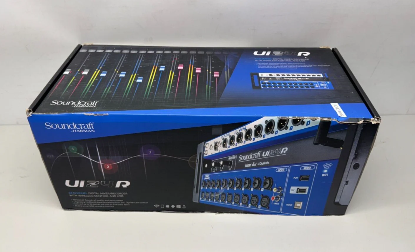 Soundcraft Ui24R 24-Channel Digital Mixer / Multitrack USB Recorder