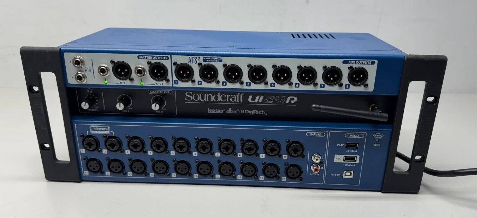 Soundcraft Ui24R 24-Channel Digital Mixer / Multitrack USB Recorder - Image 7