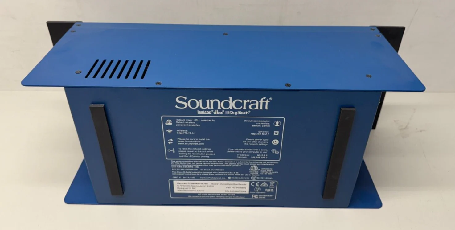 Soundcraft Ui24R 24-Channel Digital Mixer / Multitrack USB Recorder - Image 8