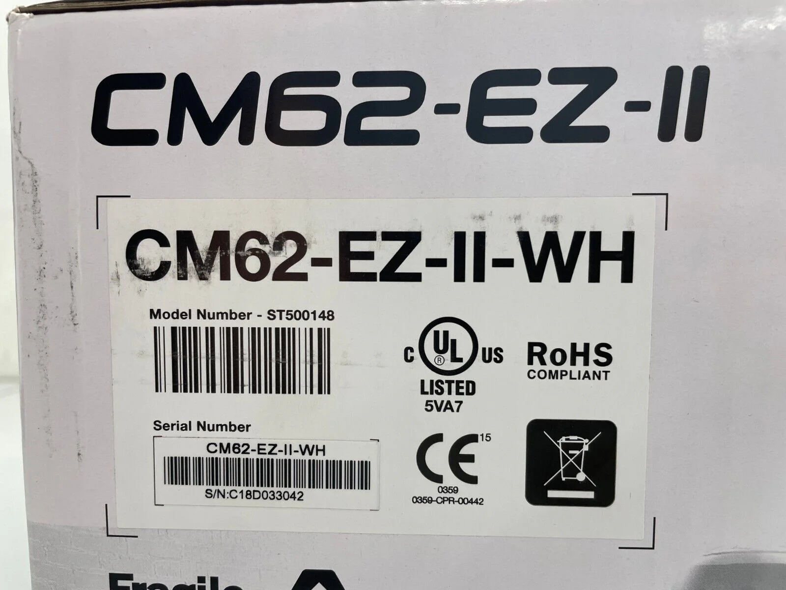 Soundtube CM62-EZ-II-WH 6.5in Coaxial In Ceiling Speaker White - Image 2