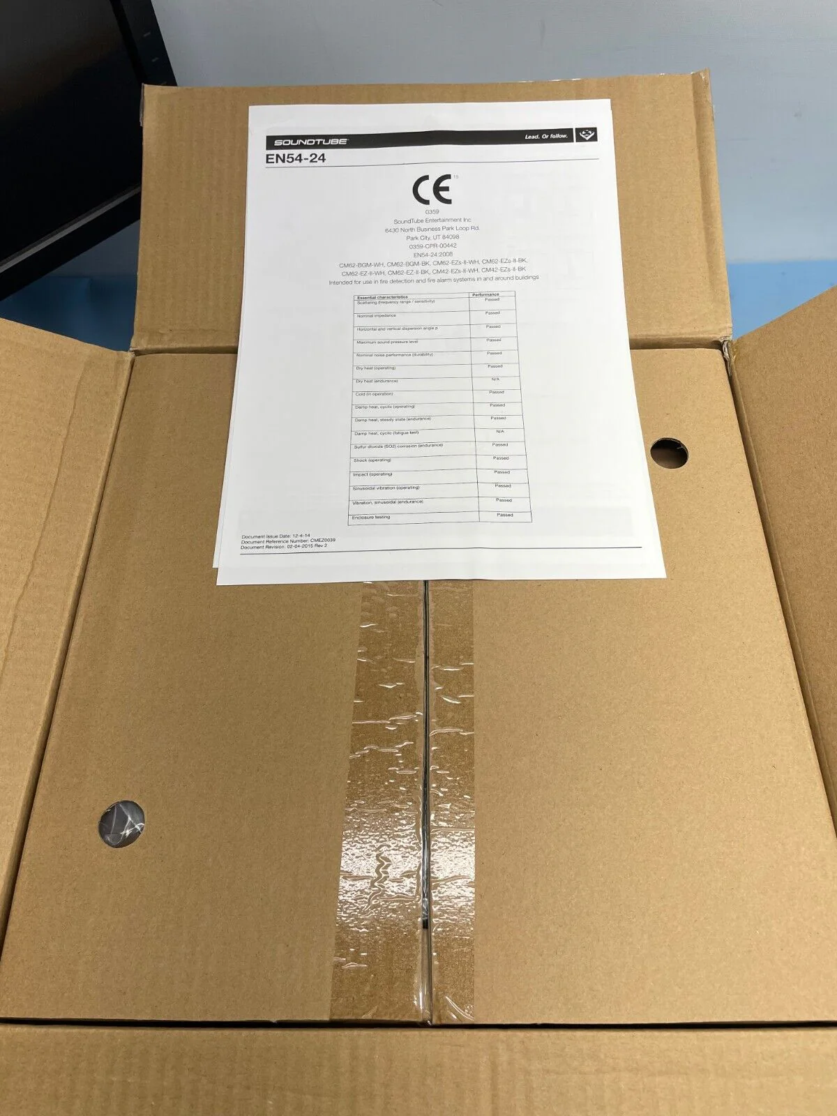 Soundtube CM62-EZ-II-WH 6.5in Coaxial In Ceiling Speaker White - Image 3
