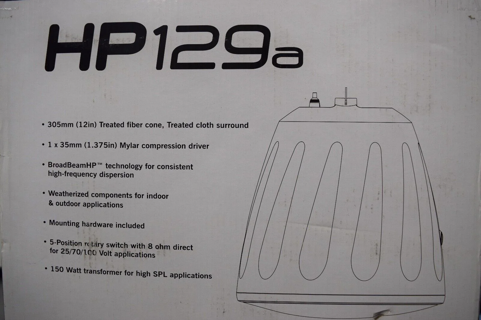SoundTube HP129a BK Hanging Pendant Speaker (BLACK) - Image 2