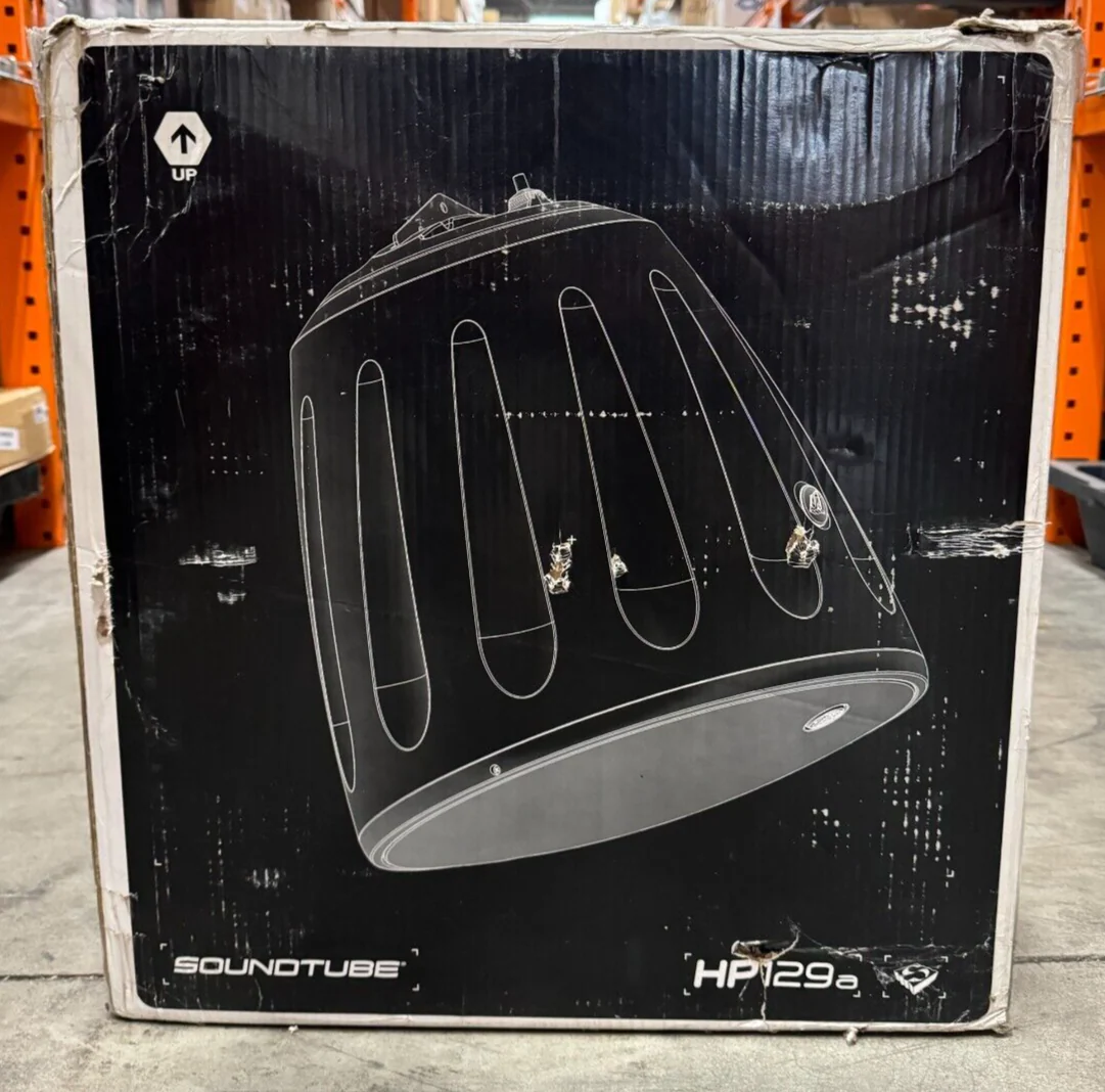SoundTube HP129A High Power Coaxial Open-Ceiling Pendant Speaker, Black - Image 2