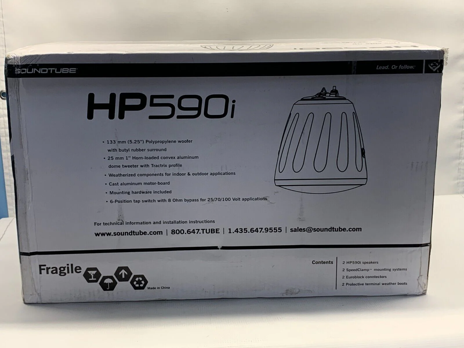 SoundTube HP590I 5.25" 2-Way High Power Coaxial Hanging Speaker, 80W RMS - Image 3