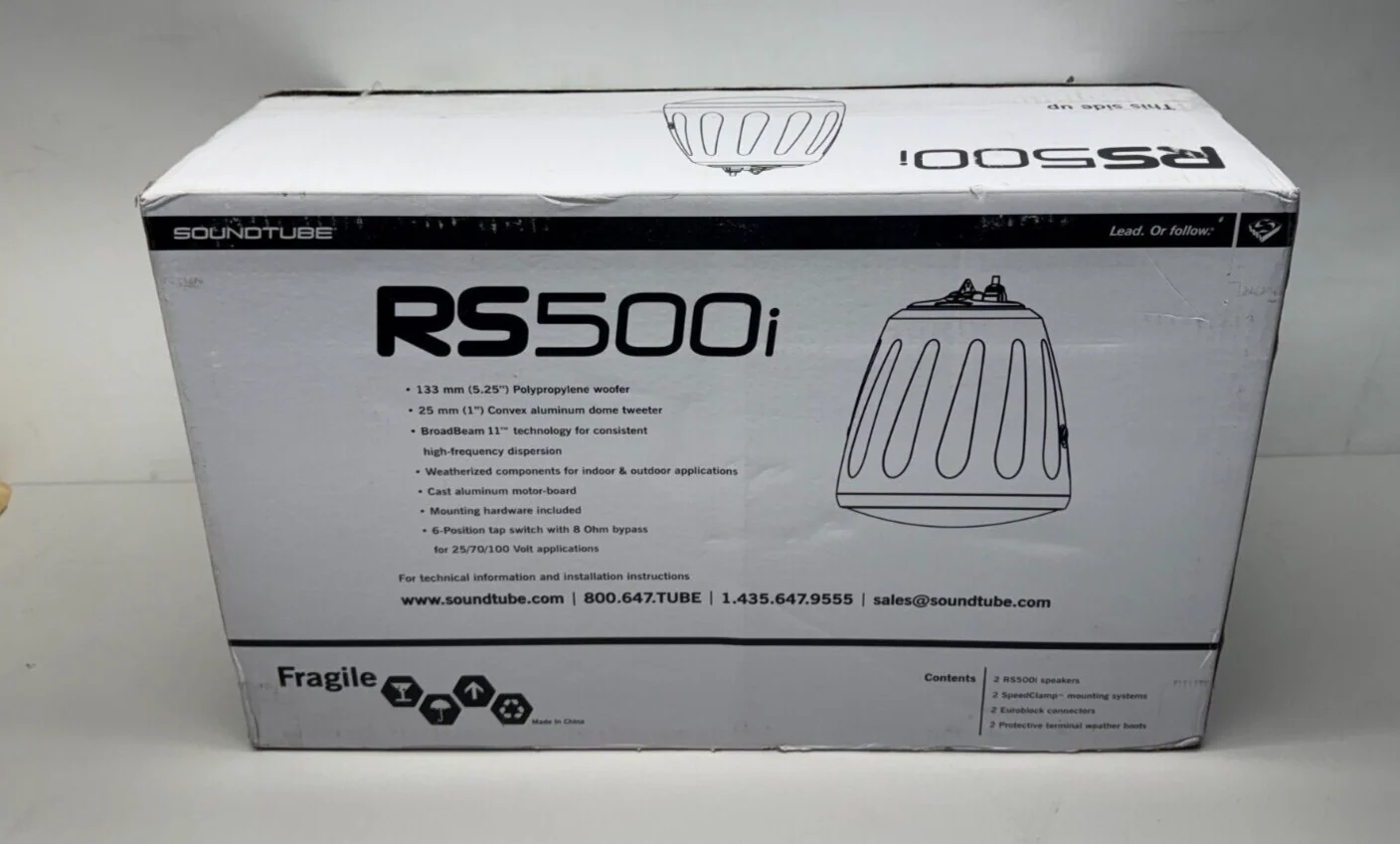 Soundtube RS500I-WH 5.25" Coaxial Open-Ceiling Speakers White NOB (PAIR) - Image 5