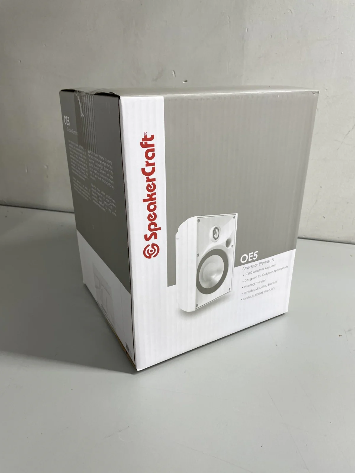 SpeakerCraft OE5 ONE Weatherproof Indoor/Outdoor Elements (White) Loudspeaker - Image 2