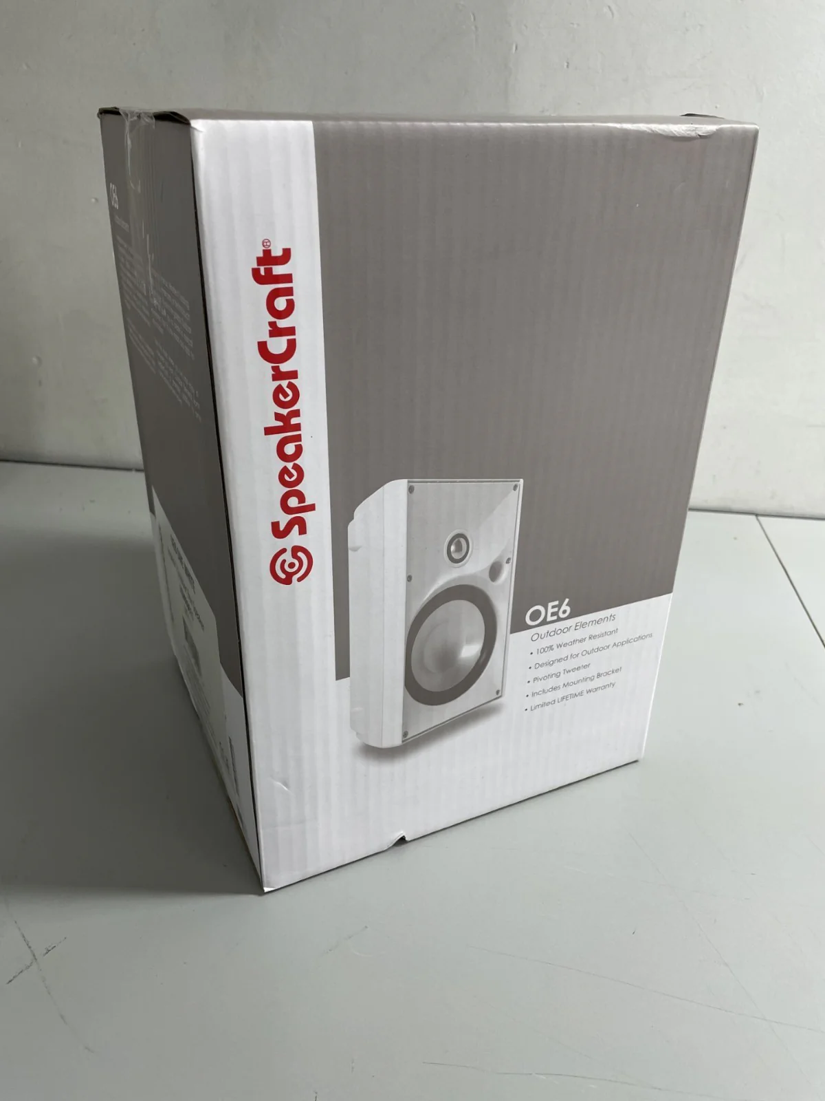 SpeakerCraft OE6 ONE Weatherproof Indoor/Outdoor Elements (White) Loudspeaker - Image 2