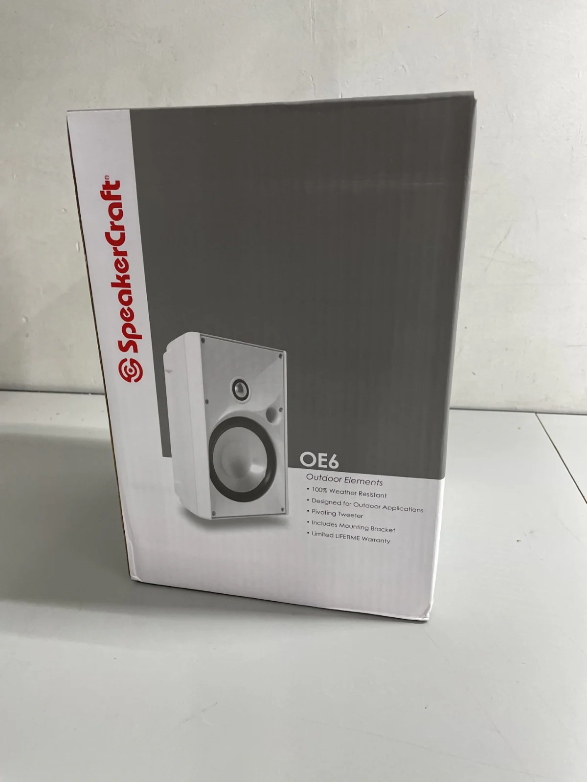 SpeakerCraft OE6 ONE Weatherproof Indoor/Outdoor Elements (White) Loudspeaker - Image 3