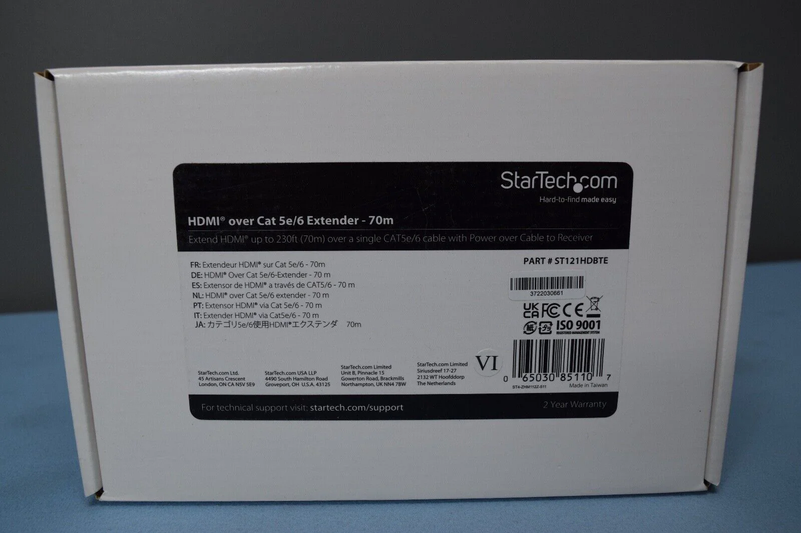 StarTech HDMI Over Cat 5e/6 Extender - 70M Part # ST121HDBTE - Image 3