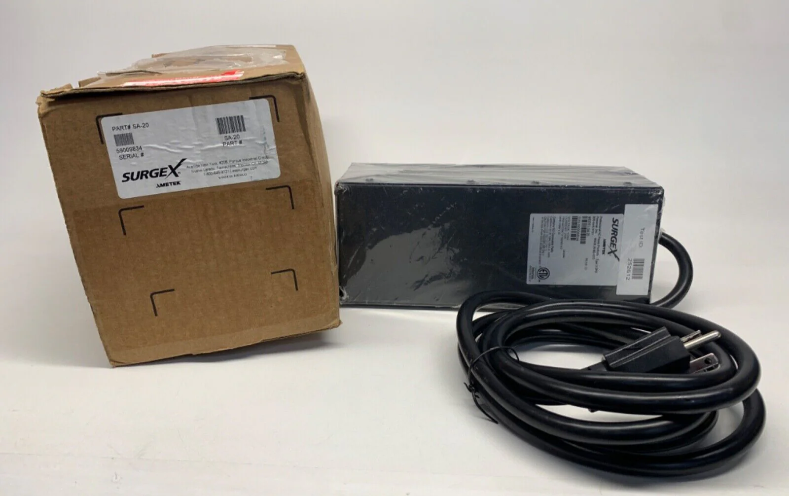 SurgeX SA-20 Surge Eliminator & Power Conditioner 20 Amps & 120 Volts