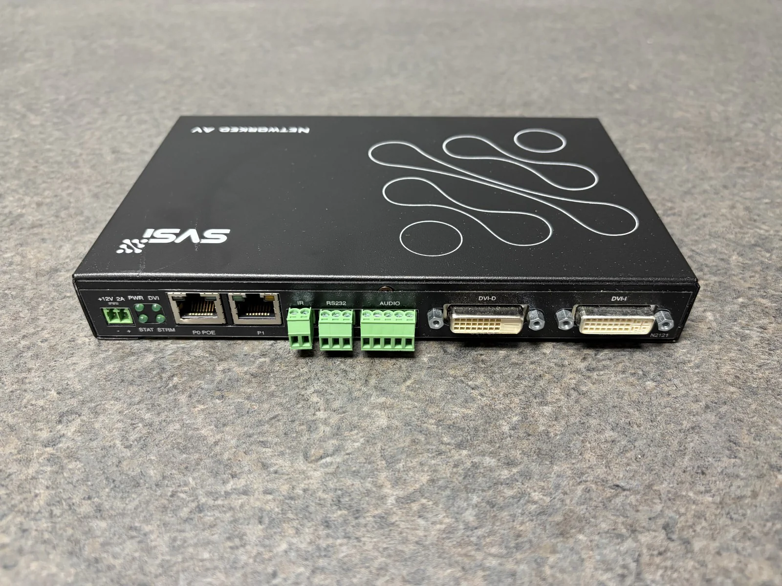 SVSi N2121 Encoder AMX Volante AV Over IP Transmitter CAT6 Network - Image 2
