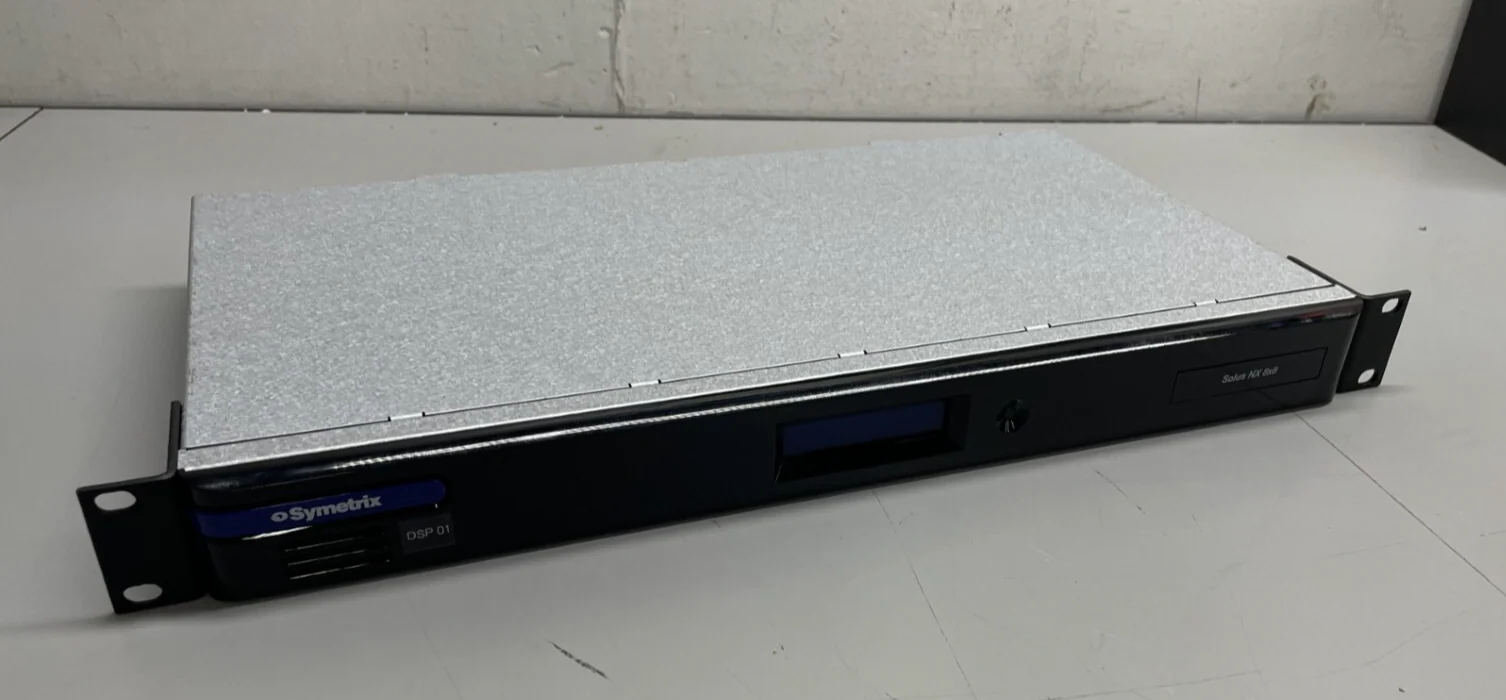 Symetrix Solus NX 8x8 Pro Audio Digital Signal Processor DSP with Power Supply