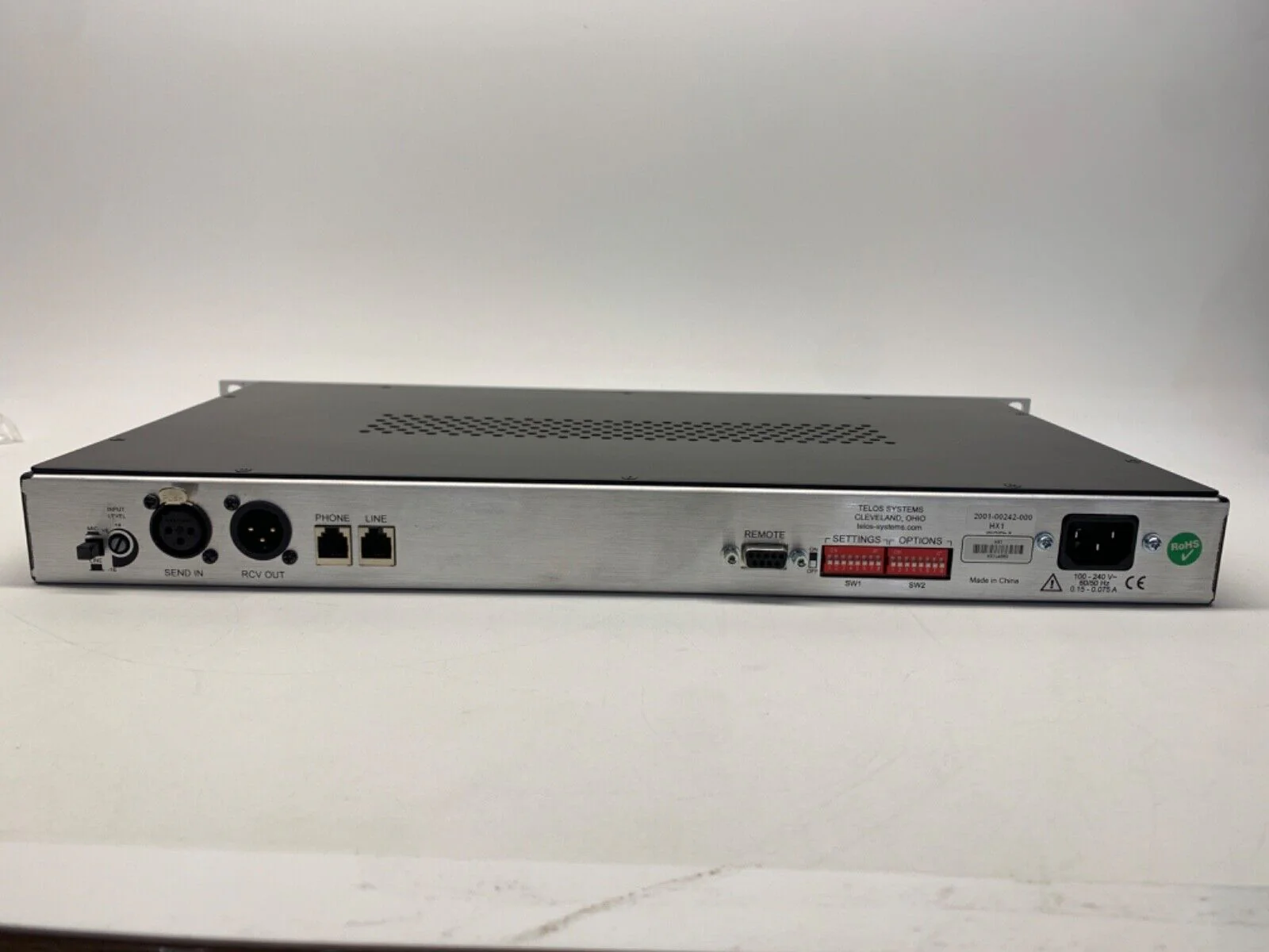 Telos Hx1 2001-00242-000   Single Line POTS Digital Telephone Hybrid Interface - Image 2
