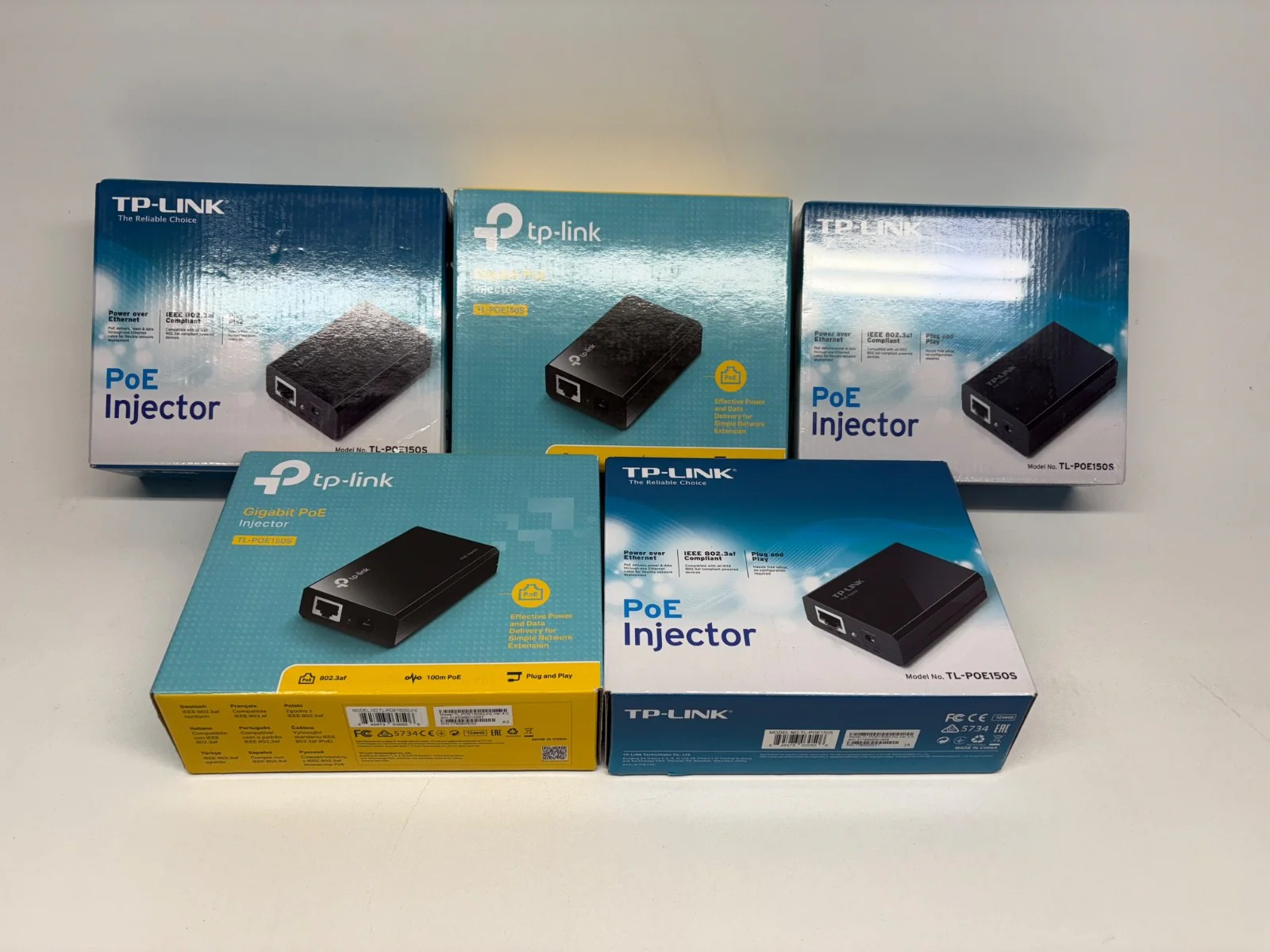 TP-Link TL-POE150S Gigabit POE Injector (LOT OF 5) - Image 2