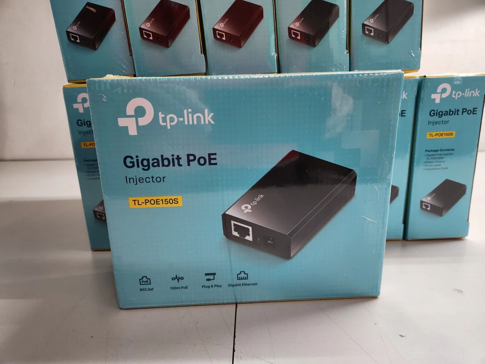 TP-Link TL-PoE150S Gigabit Power over Ethernet Injector Adapter PoE LOT OF 12 - Image 3