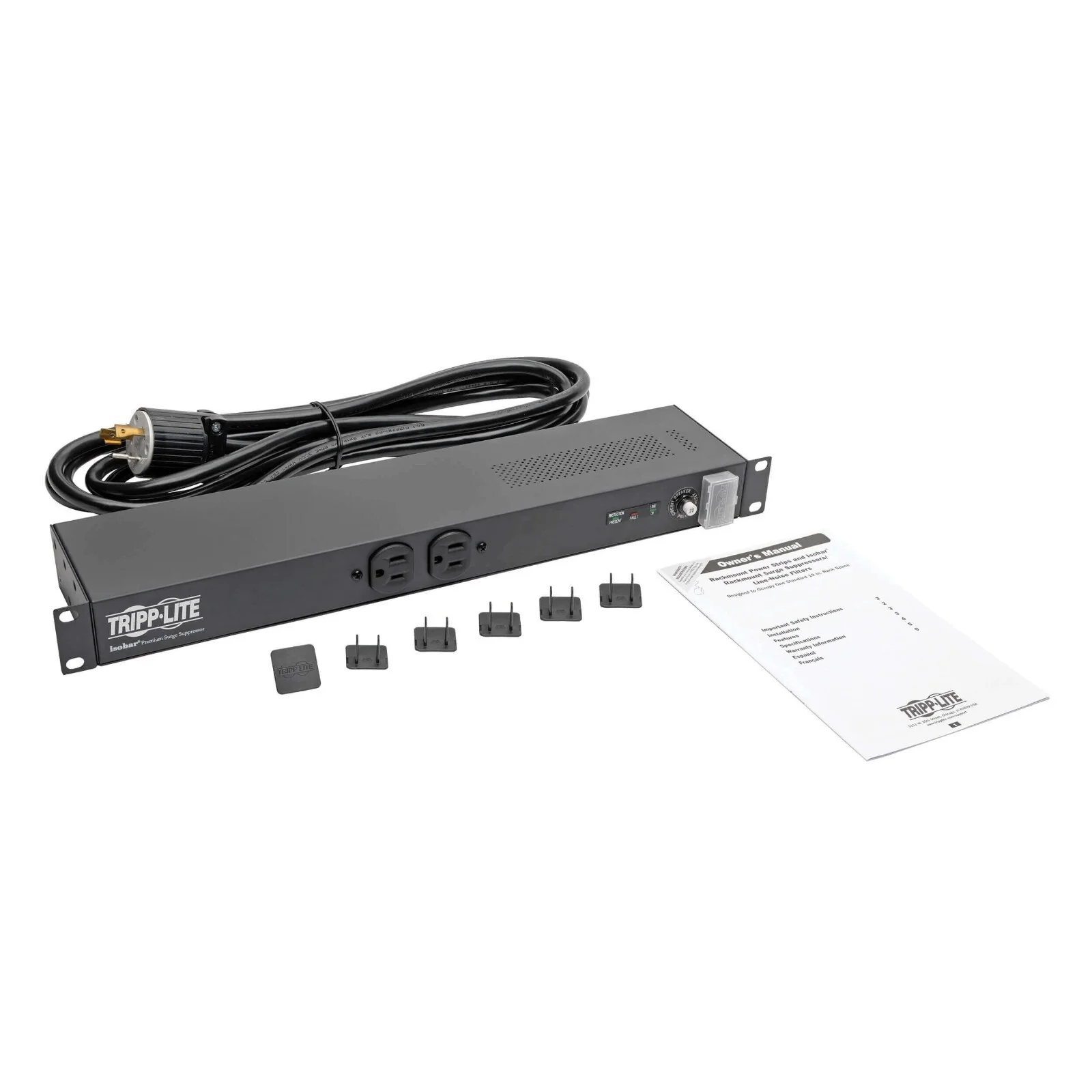 Tripp-Lite/Waber IBAR12-20T Isobar 12-Outlet Network Server Surge Protector - Image 2