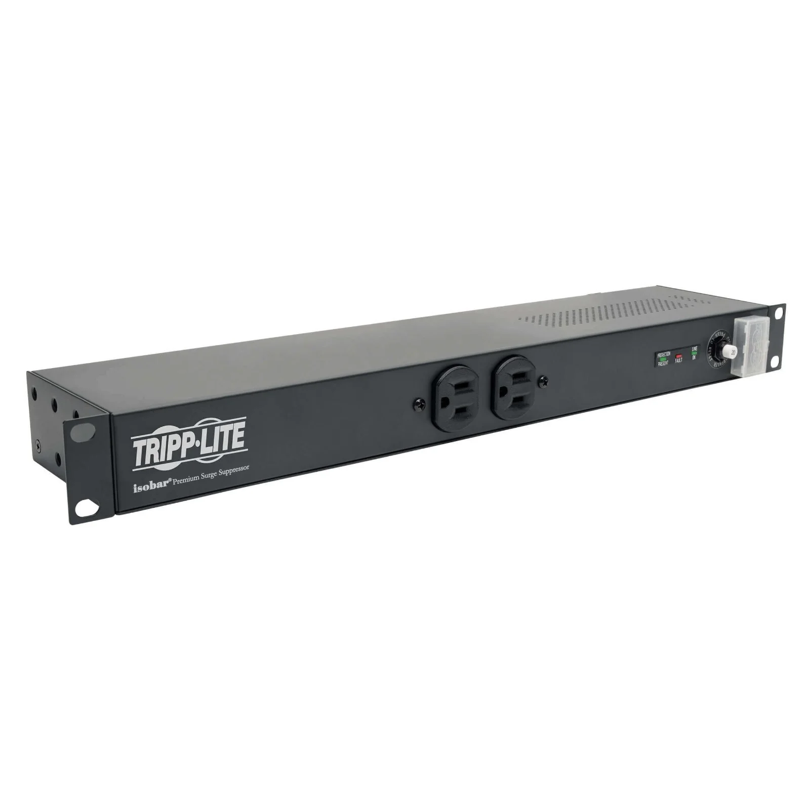 Tripp-Lite/Waber IBAR12-20T Isobar 12-Outlet Network Server Surge Protector - Image 3
