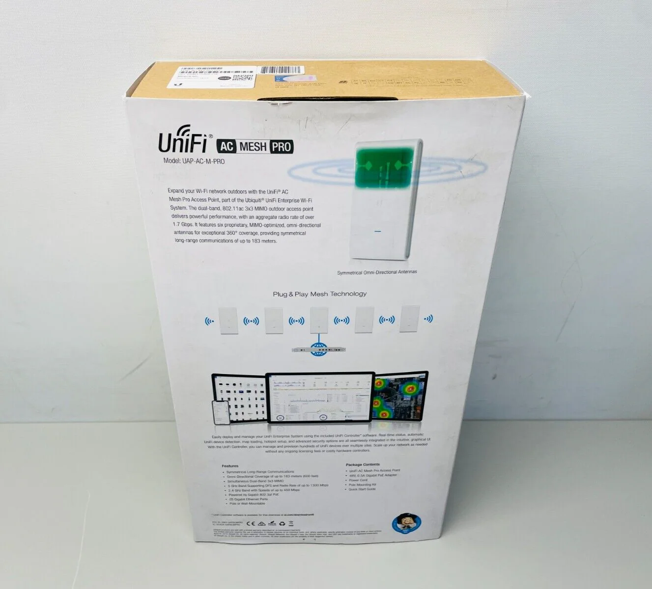 Ubiquiti UniFi UAP-AC-M-PRO MIMO Outdoor AP with Plug and Play Mesh - Image 2
