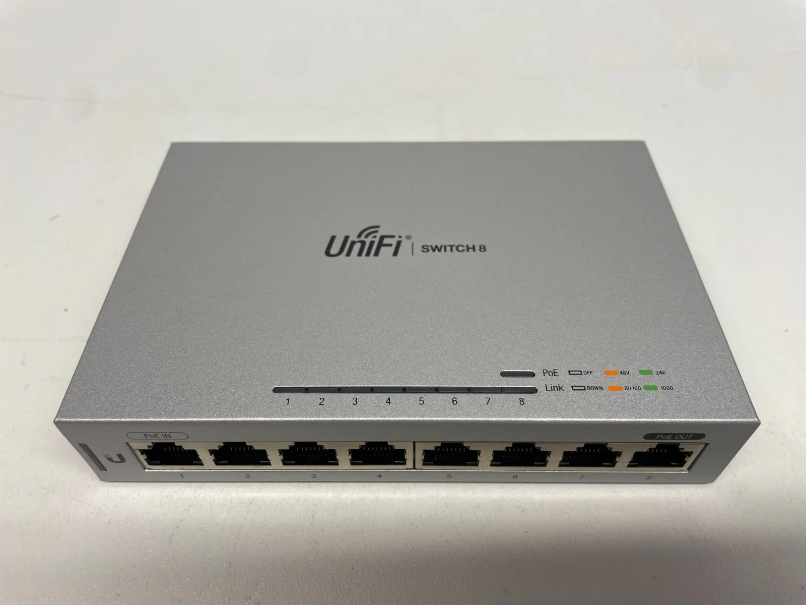 Ubiquiti UniFi US-8 Switch 8 8-port, Layer 2 PoE Switch with a Gigabit PoE - Image 3