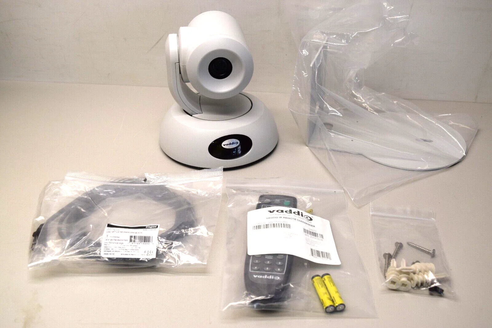 Vaddio 998-30230-000W EasyIP 20 PTZ Conferencing Camera WHITE - Image 3