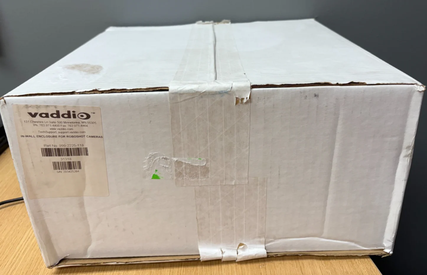 Vaddio 999-2225-118 In-Wall Enclosure for RoboSHOT PTZ Cameras - Image 2