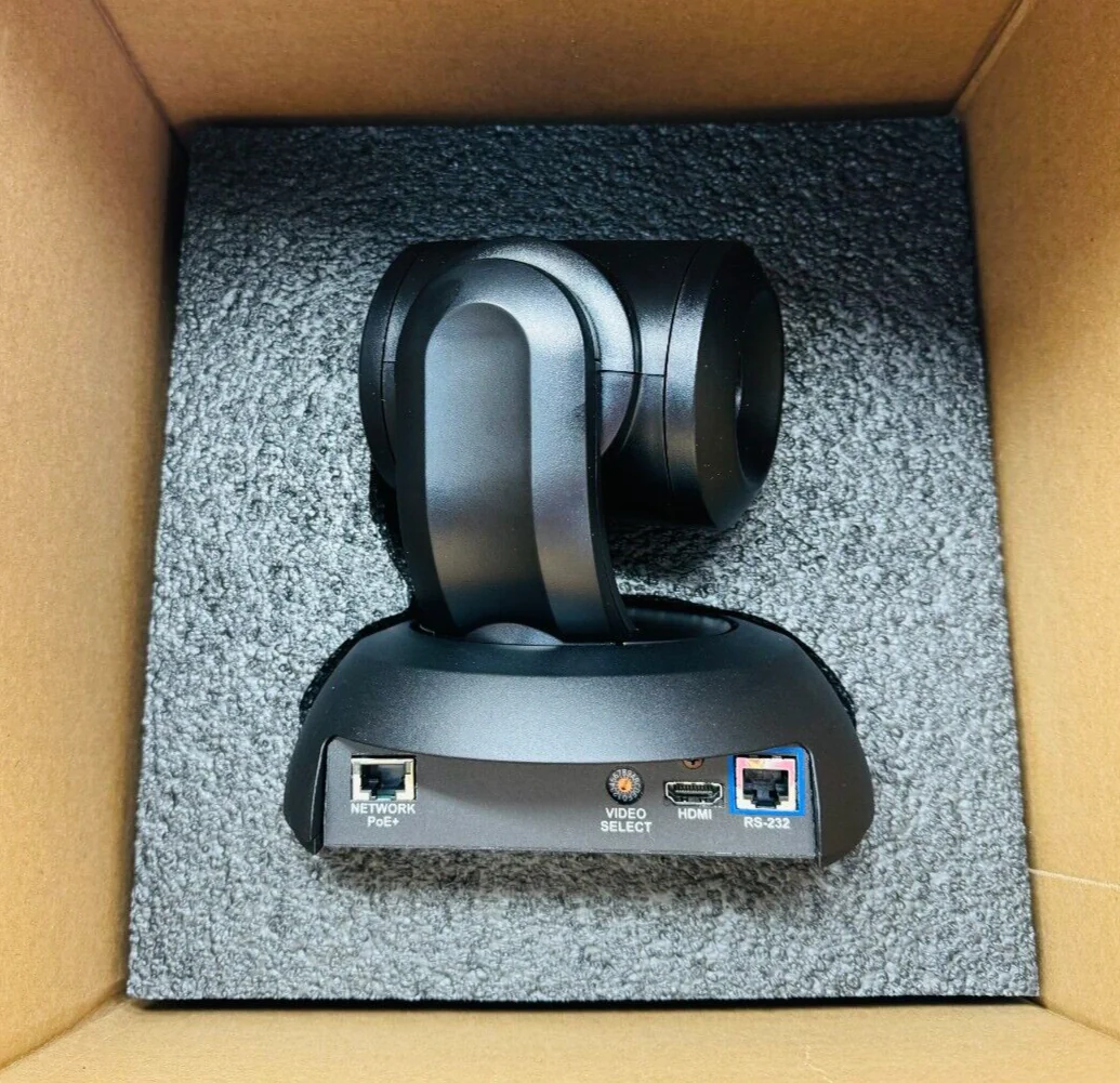 Vaddio 999-30230-000 EasyIP 20 PTZ Conference Camera Black - Image 6