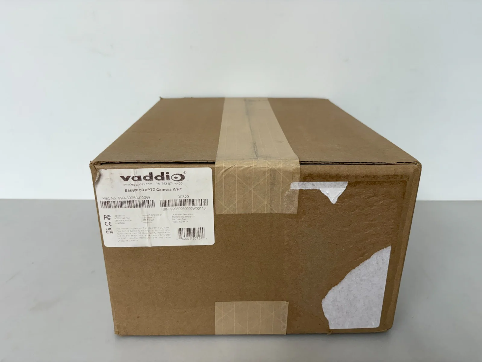 Vaddio Easy IP30 ePTZ Camera (P/N: 999-30250-000W) - Image 2