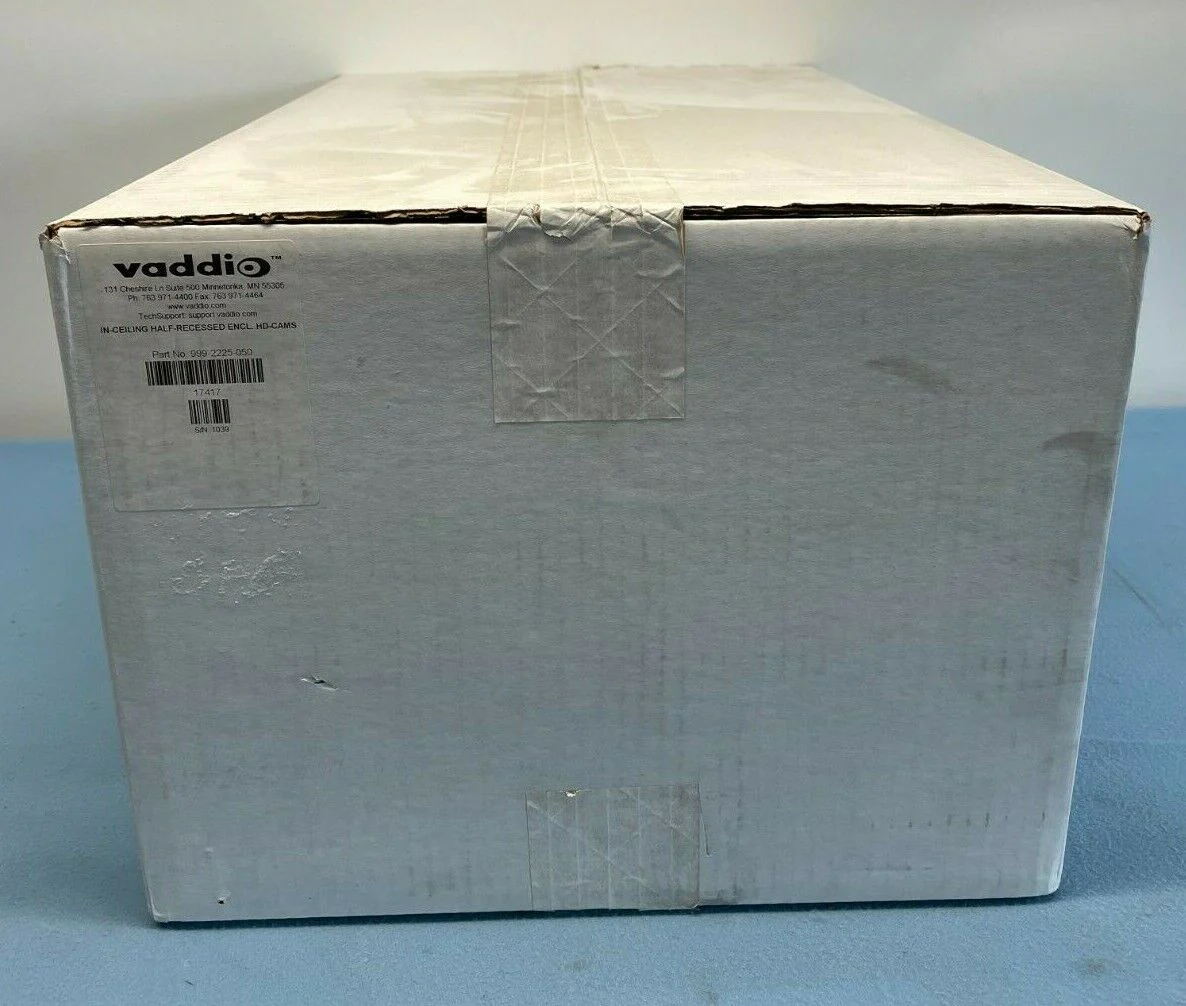 Vaddio In-Ceiling Half-Recessed Enclosure for HD-20/19/18 PTZ Cameras - Image 2