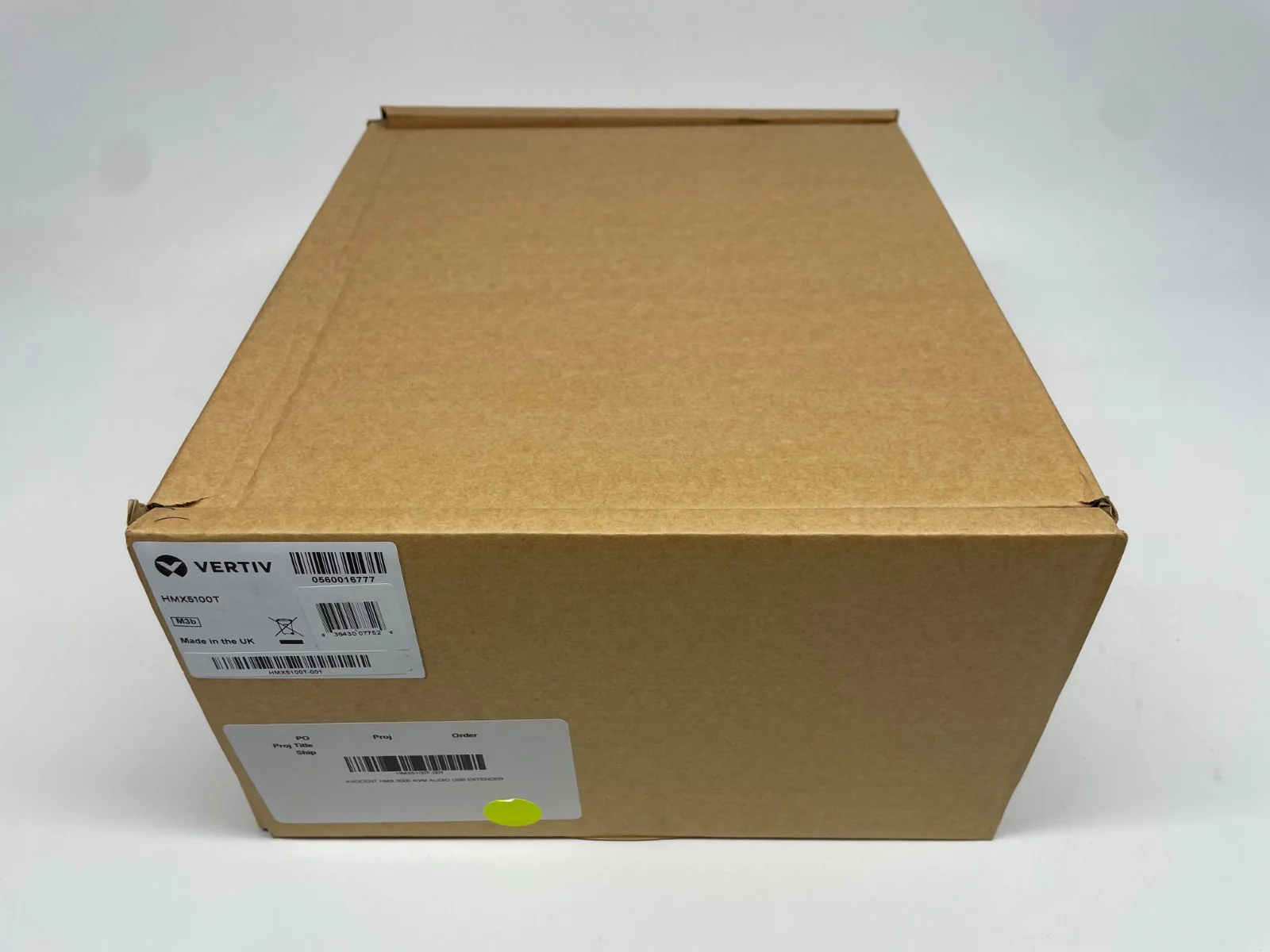 Vertiv Avocent HMX5100T High-Performance KVM Transmitter with DVI-D & Audio SFP