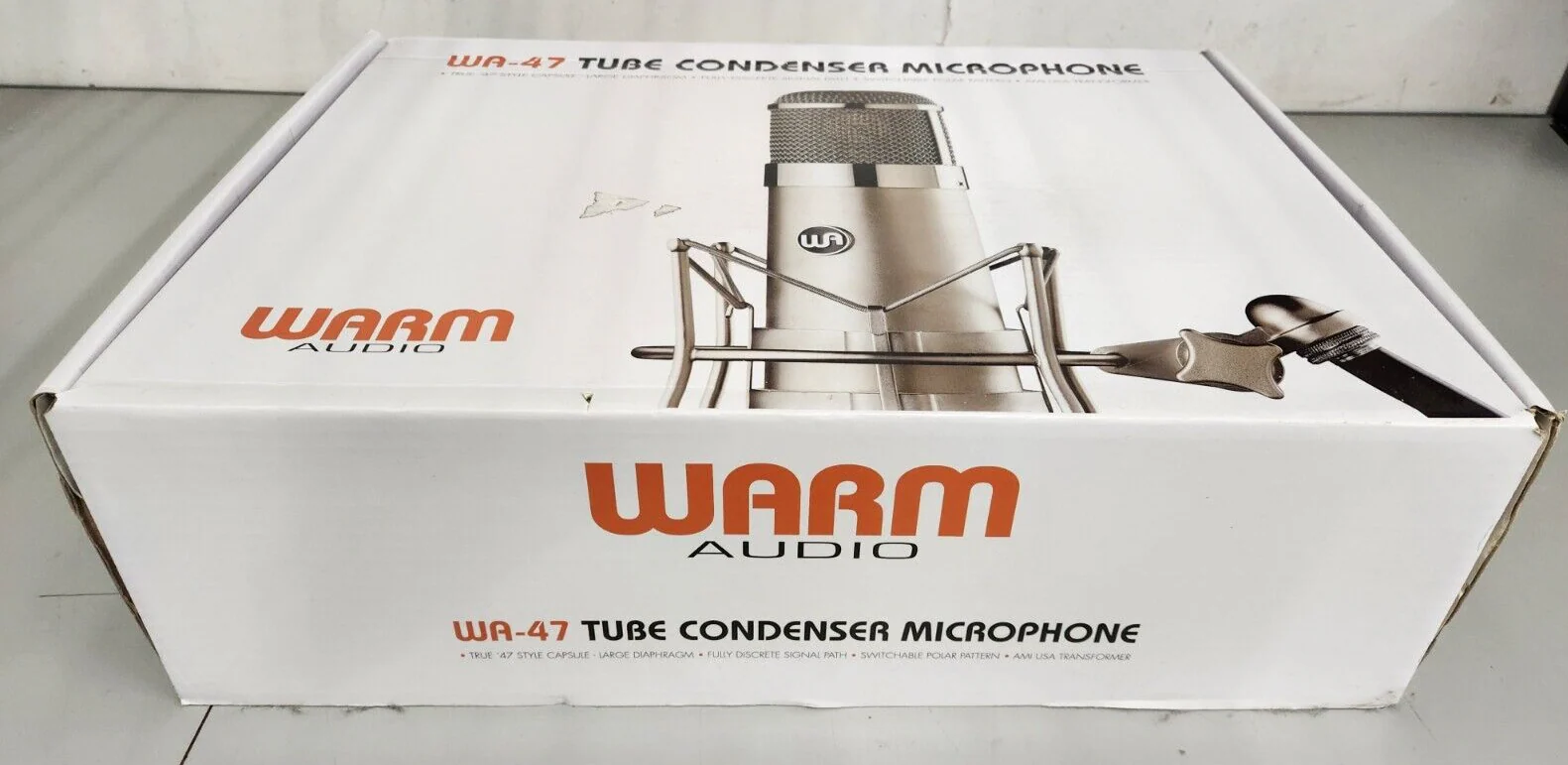 Warm Audio WA-47 Large-Diaphragm Tube Condenser Studio Recording Microphone Mic - Image 2
