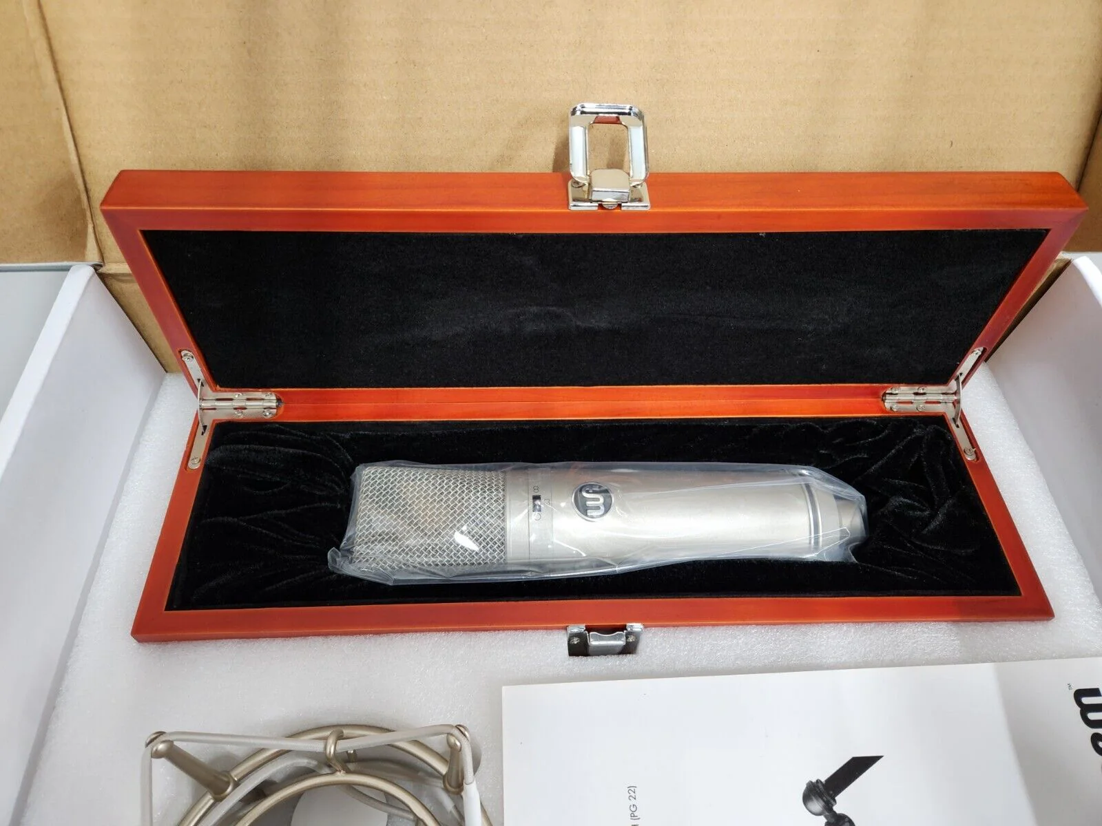 Warm Audio WA-87 FET Large-diaphragm Condenser Microphone Nickel Color - Image 3