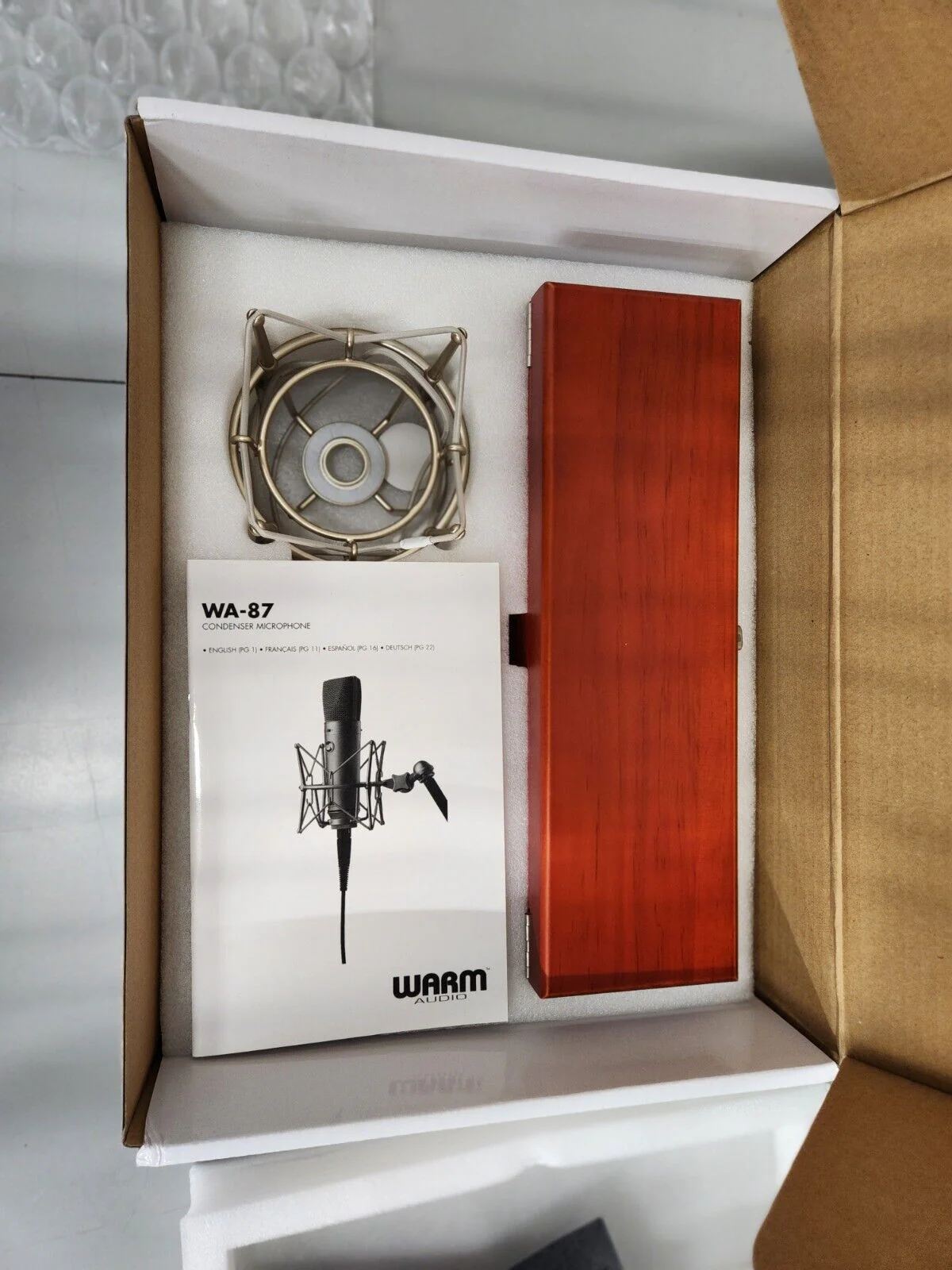 Warm Audio WA-87 FET Large-diaphragm Condenser Microphone Nickel Color - Image 4