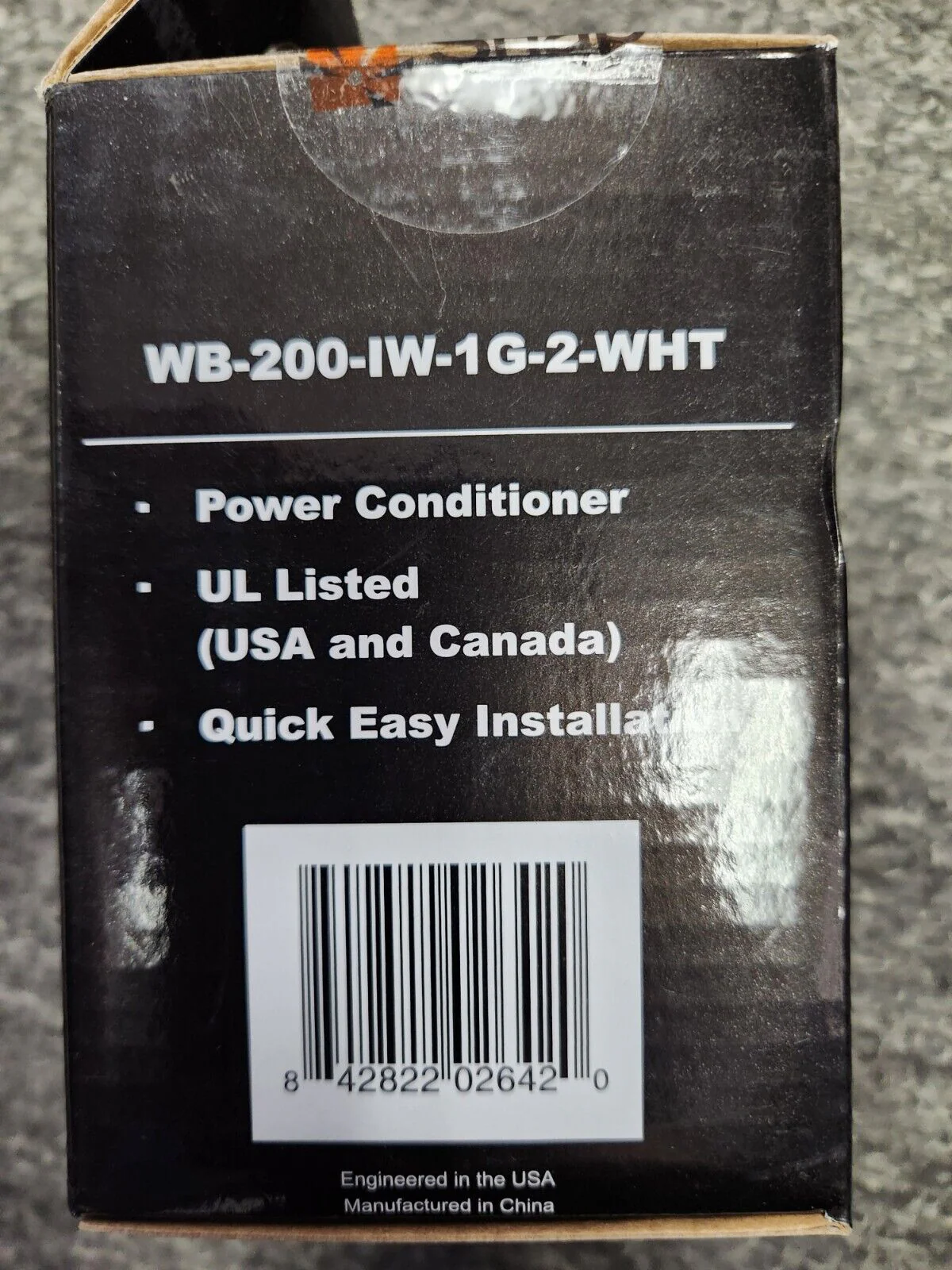 WattBox LOT OF 2  Single Gang Power Conditioner  WB-200-IW-1G-2-WHT Factory Seal - Image 4