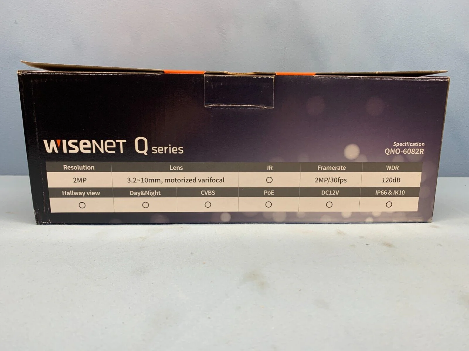 Wisenet QNO-6082R 2 MP Outdoor Full HD Network Camera Color Monochrome Bullet - Image 2