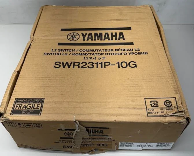 Yamaha SWR2311P-10G 10-Port PoE+ Compliant Gigabit Dante Managed Switch