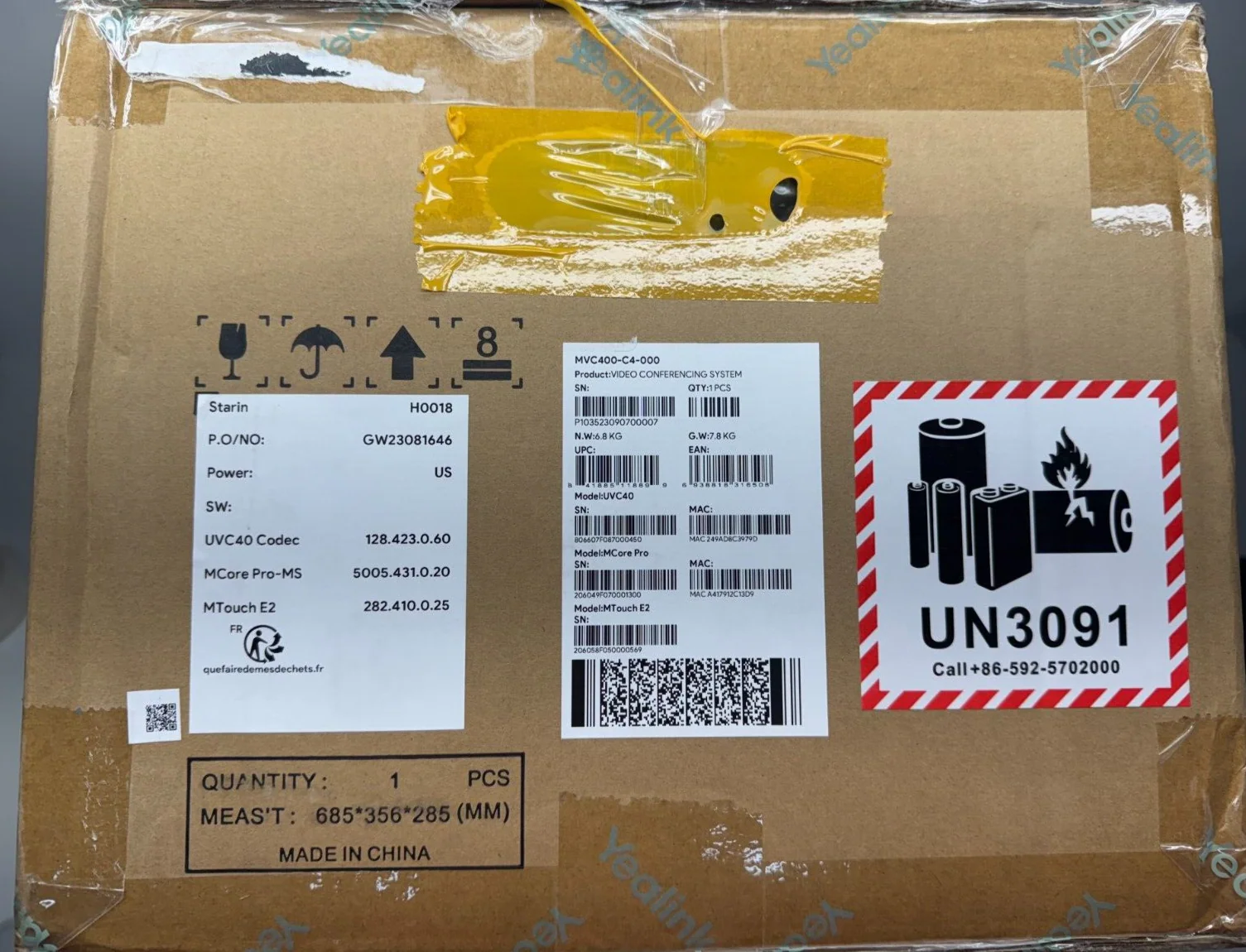 Yealink For Small To Medium Teams Room Video Conferencing Kit MVC400-C4-000 - Image 3